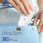 Majentik MC-008 Ultra Slim 30W GaN USB-C Fast Charger – Compact PPS Wall Charger
