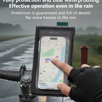 Yesido C333 Bike & Motorcycle Phone Holder - Waterproof & 360° Rotation