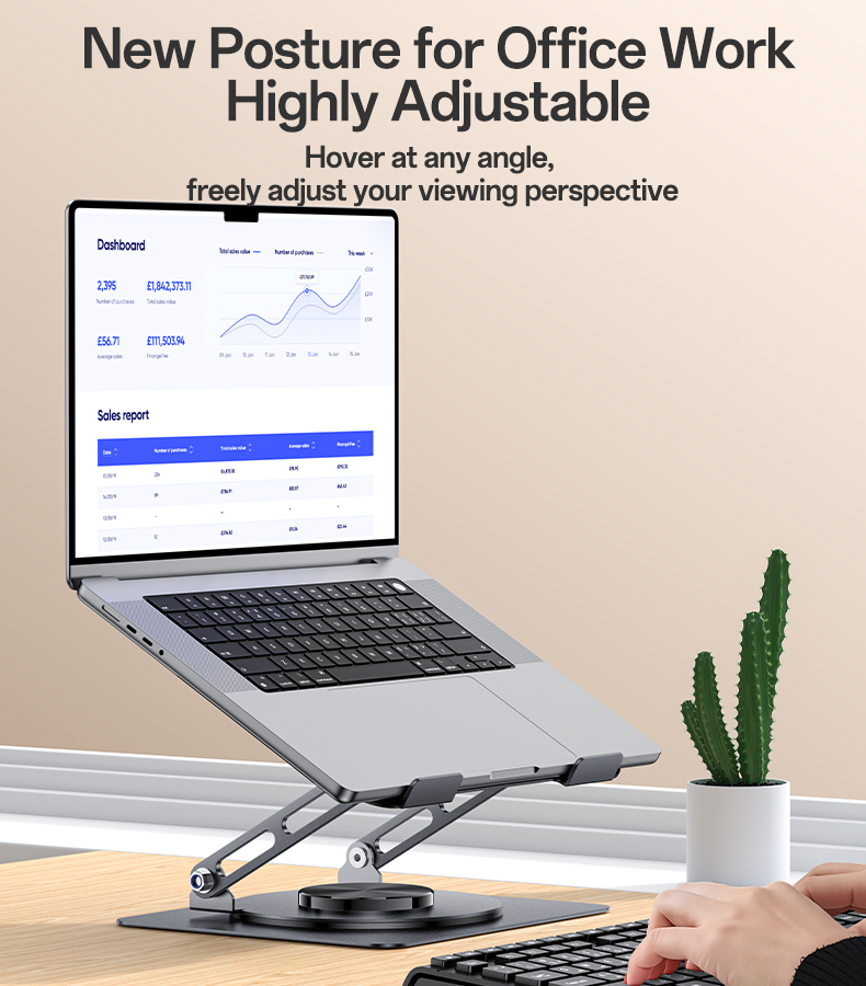 Yesido LP08 Infinite Hover 360 degree Laptop Stand