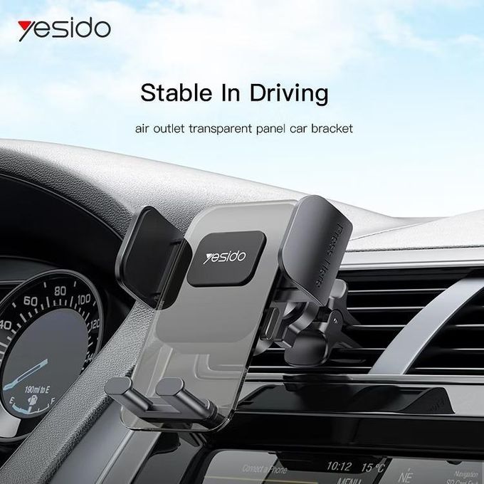 Yesido C163 Car Air Vent Phone Holder with Eagle Mouth Bracket and Pop-up Clip