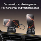 Yesido C272 Car Phone Holder - Nano Vacuum Suction Cup & 360° Rotation
