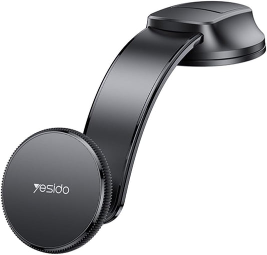 Yesido C176 Magnetic MagSafe Phone Holder with Bendable Arm and Mini Suction Base