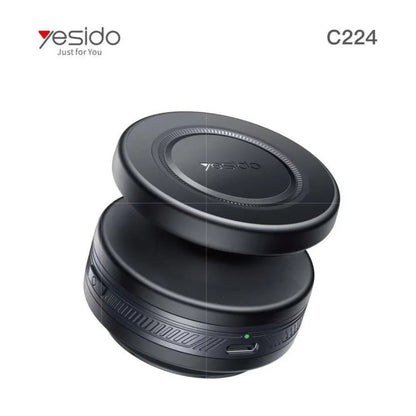 هولدر سيارة Yesido C224 - شفط كهربائي ذكي MagSafe وقوة ثبات حتى 55KPA