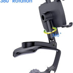 Yesido C101 Rearview Mirror & Dashboard Car Holder with 360 Rotating Flexible Arm