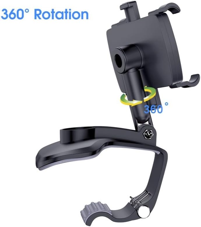 Yesido C101 Rearview Mirror & Dashboard Car Holder with 360 Rotating Flexible Arm