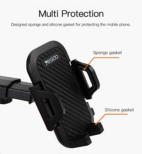 Yesido C23 360 Degree Flexible Universal Car and Truck Automatic Clip Phone Holder