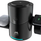 Majentik MW-20 Magnetic Wireless Car Charger Mount – Automatic Pop-up Design Smart Air Vent Phone Holder