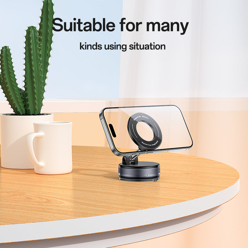 Yesido C228 Foldable Magnetic Holder - Strong N52 Magnet & Vacuum Suction Cup