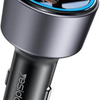 Yesido Y59 200W Super Fast Car Charger – Triple Port (Dual Type-C 100W + USB-A 18W)