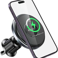 Yesido C190 15W Magnetic Fast Wireless Car Charger Holder MagSafe Compatible