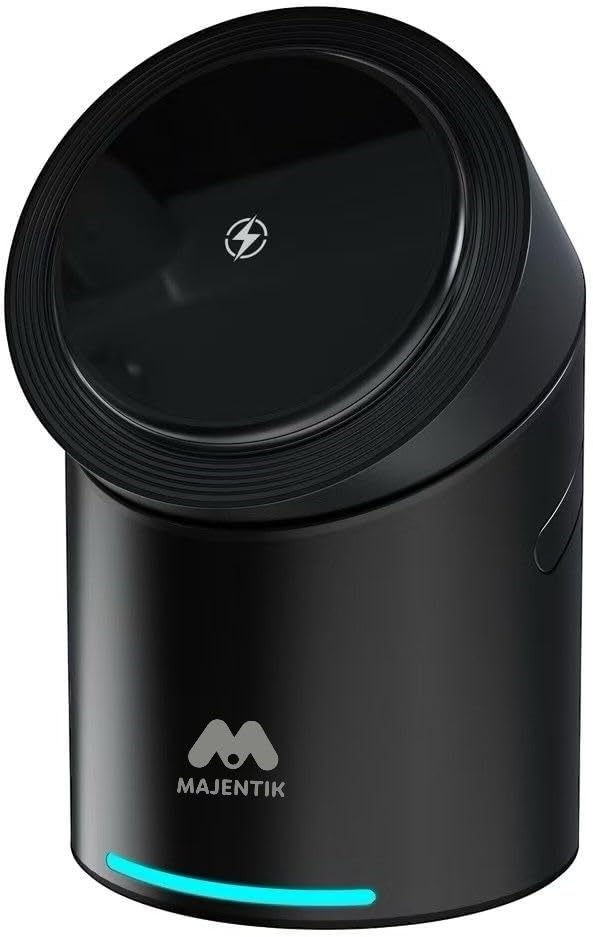Majentik MW-20 Magnetic Wireless Car Charger Mount – Automatic Pop-up Design Smart Air Vent Phone Holder