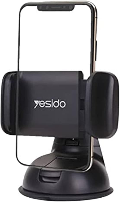 حامل الموبايل والتابلت Yesido C2 المرن بدوران 360 درجة للمكتب والسيارة