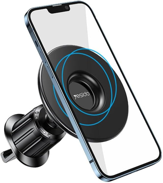 Yesido C156 Universal 360 Adjustable Magnetic Air Vent Phone Holder with 17 Strong Magnets