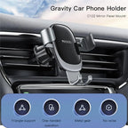 Yesido C122 Car Mount Air Vent Mobile Phone Holder with 360 Rotation and Gravity Auto Clamp