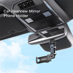 Yesido C192 Multi-node Adjustable Rearview Mirror Mount Bracket for Smartphones