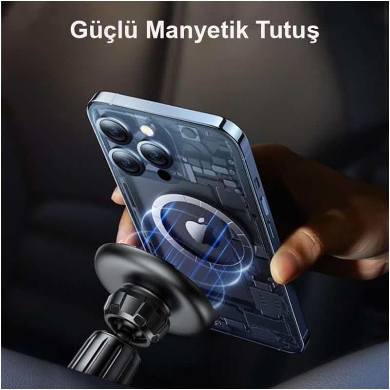 Yesido C156 Universal 360 Adjustable Magnetic Air Vent Phone Holder with 17 Strong Magnets