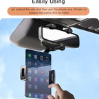 Yesido C196 Rearview Mirror Phone and Tablet Holder with 360 Rotating Extendable Arm
