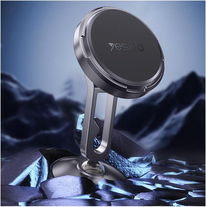 Yesido C210 Double Ball Head Magnetic Car Holder Durable Zinc Alloy Rotation