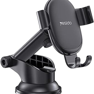 Yesido C120 Car Phone Holder for Dashboard and Windshield with 360 Degree Rotation
