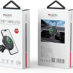 Yesido C190 15W Magnetic Fast Wireless Car Charger Holder MagSafe Compatible