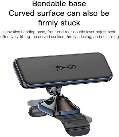 Yesido C150 Zinc Alloy Magnetic Car Holder with 720 Degree Double Ball Rotation