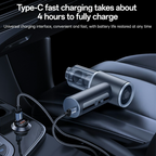 Yesido VC15 Cordless Car Vacuum Cleaner – 10000Pa Suction & Blowing Dual-Use with 100-Gear LED Display