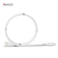 Yesido CA61 Magnetic Coil Micro USB Fast Charging Data Cable – 1m Self-Organizing & Tangle-Free Design (2.4A Max)