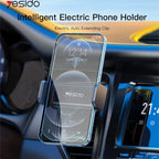 Yesido C133 Smart Electric Auto-Clamp Car Phone Holder with One-Button Control