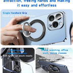 Yesido C205 Double Side Magnetic Ring Holder with Folding Kickstand Zinc Alloy