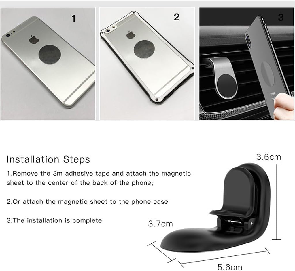 Yesido C64 New N50 Magnetic Air Vent Car Mobile Phone Holder with 360 Degree Rotation