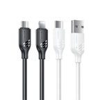 Yesido CA126C 18W Fast USB-A to USB-C Charging Cable – 1m Flexible Eco-Friendly Jacket (3A/2.1A Max)
