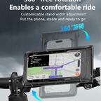 Yesido C333 Bike & Motorcycle Phone Holder - Waterproof & 360° Rotation