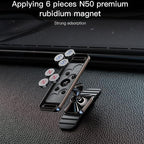 Yesido C150 Zinc Alloy Magnetic Car Holder with 720 Degree Double Ball Rotation