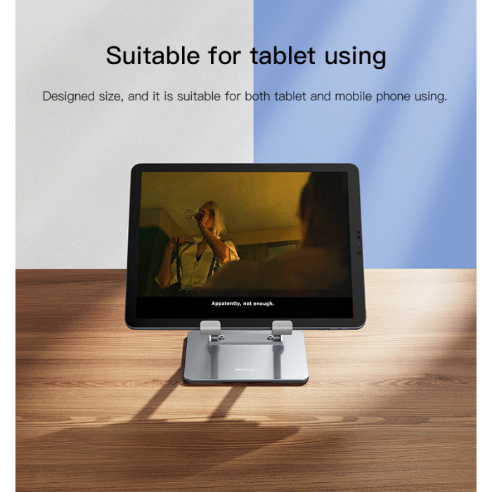 Yesido C185 Desktop Tablet Holder 720 Degree Rotation Two-Stage Folding Stand