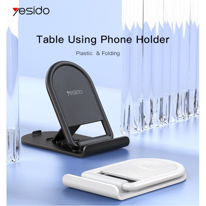 Yesido C141 Plastic Folding Desktop Holder for Smartphones and Tablets