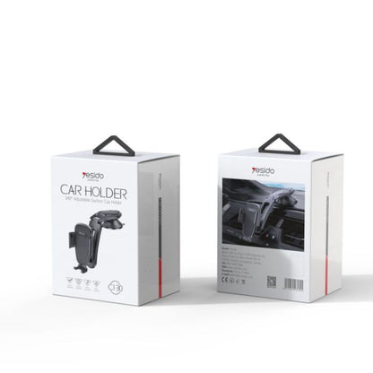 Yesido C130 Car Phone Holder for Dashboard and Windshield with Folding Arm