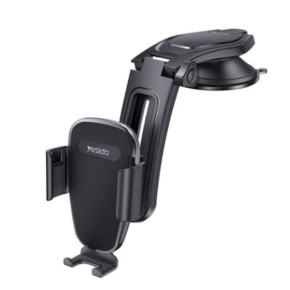 Yesido C130 Car Phone Holder for Dashboard and Windshield with Folding Arm