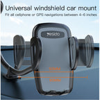 Yesido C108 Universal Windshield Car Holder with Long Flexible Aluminum Arm