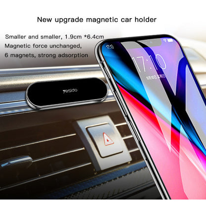 Yesido C83 Smart Magnetic Car and Wall Phone Holder with Compact Aluminum Design