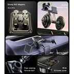 Yesido C263 Magnetic Car Phone Holder - Strong Suction Cup & 360° Rotation