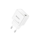 Yesido YC60 20W GaN Fast Wall Charger – Single Type-C PD Port Power Adapter