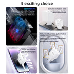 Yesido YC60 20W GaN Fast Wall Charger – Single Type-C PD Port Power Adapter