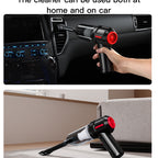 Yesido VC03 Mini Cordless Handheld Vacuum Cleaner – 4500Pa High Power Cleaning Tool for Home, Car & Office