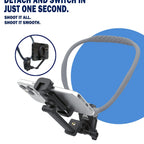 Majentik MR-001 Magnetic POV Neck Mount Holder – Flexible Skin-Friendly Silicone Rig with 360° Rotation & Quick Release