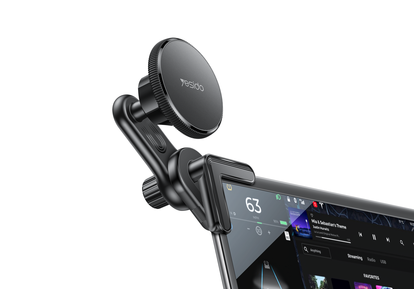 Yesido C213 MagSafe Magnetic Car Holder with Strong Suction & Modern Design