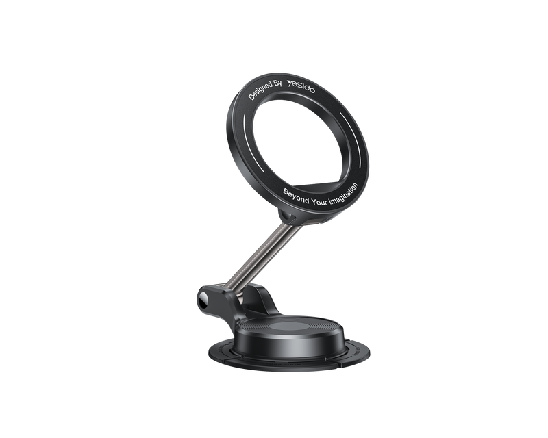 Yesido C218 Magnetic Car Holder - 360° Rotation & Dual-Axis Folding Design