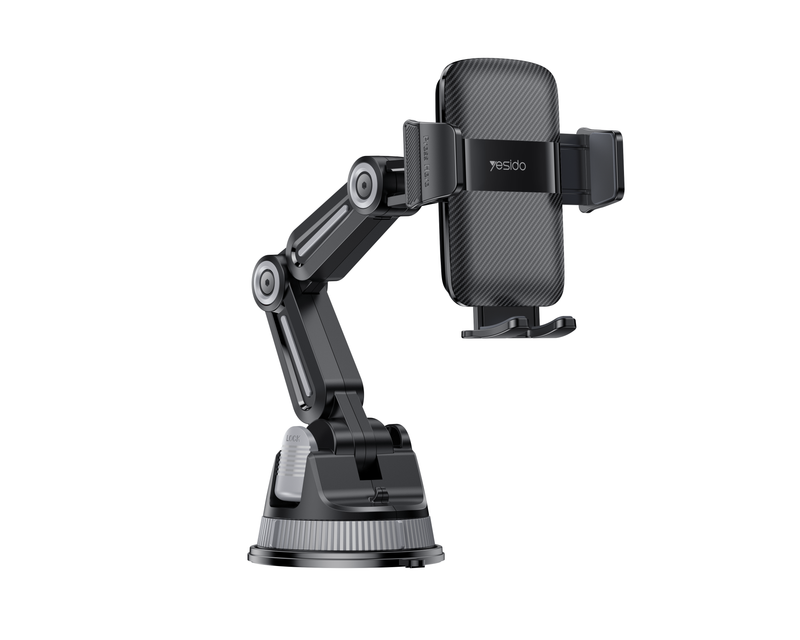Yesido C275 Truck Phone Mount - 1260° Adjustable Long Arm & Anti-Shake