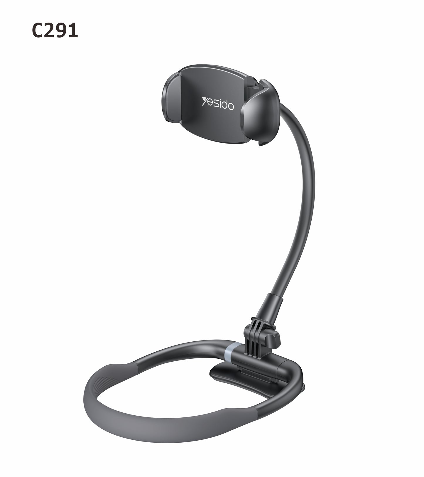 Yesido C291 Magnetic Neck Mounted Holder - 360° Rotatable Lazy Stand