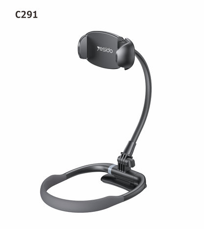 Yesido C291 Magnetic Neck Mounted Holder - 360° Rotatable Lazy Stand
