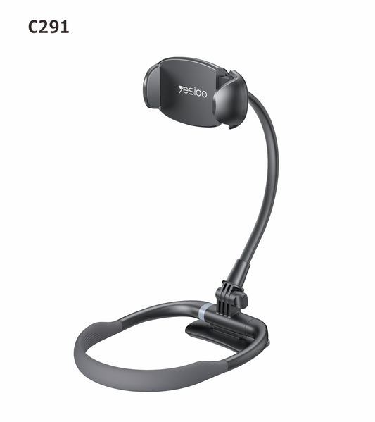 Yesido C291 Magnetic Neck Mounted Holder - 360° Rotatable Lazy Stand